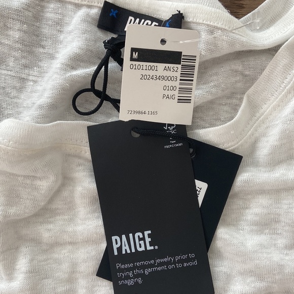 PAIGE Laura Puff-Sleeve T-Shirt - Picture 7 of 8